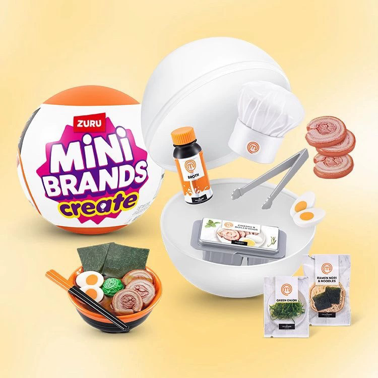 Kids Toys Brand - 5x ซัพพลายเซอร์บอล มินิแบรนด์ส ครีเอท ซีรีส์ กล่องแคปซูลปริศนา