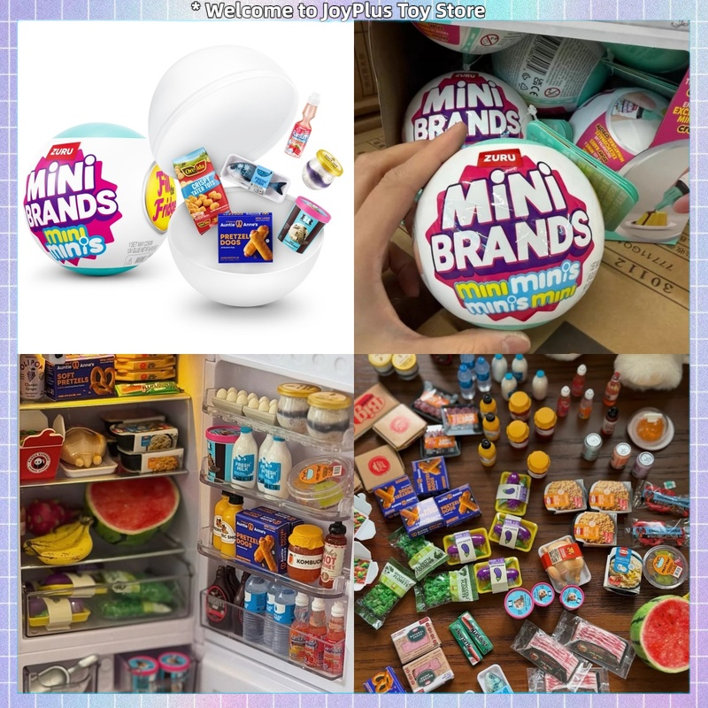 Kids Toys Brand - เซ็ตของเล่นบอลตู้เย็น Zuru 5 Surprise Mini Brands