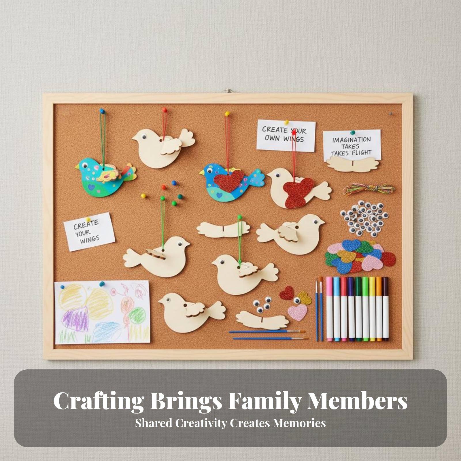 ชุดงานฝีมือประดับตกแต่งรูปนกไม - Kid Toys And Craft บทวิจารณ์และราคา