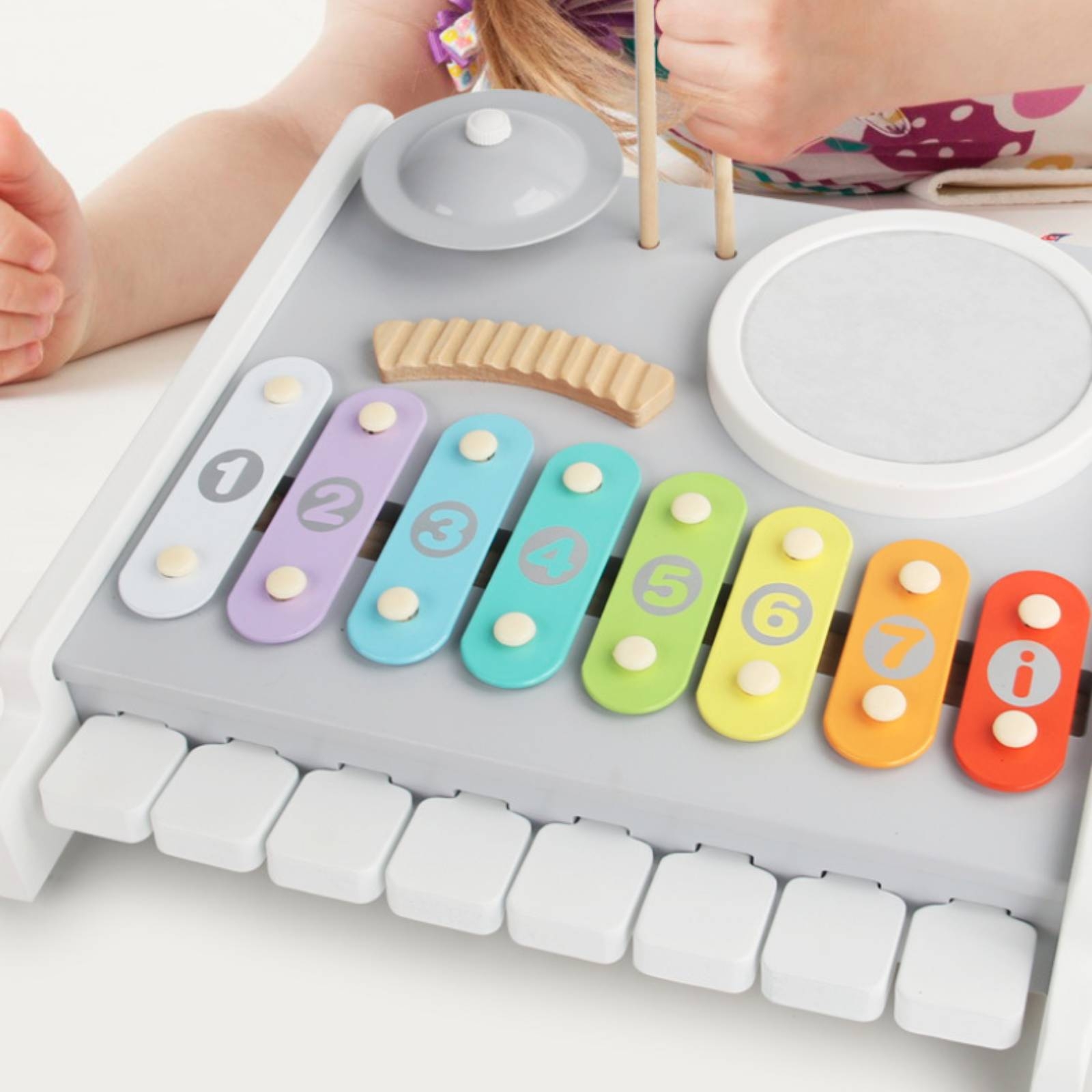 เปียโน ไซโลโฟน ของเล่นกลอง ของ - Kids Toys Xylophone บทวิจารณ์และราคา