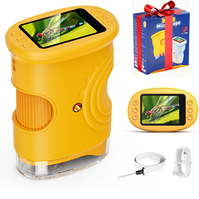 กล้องจุลทรรศน์เด็กแบบชาร์จได้  - Microscope Kids Science บทวิจารณ์และราคา