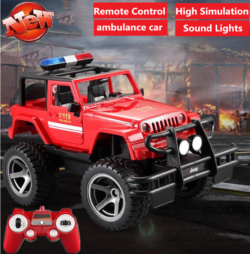 รถพยาบาลขนาดใหญ่ 2.4G 4WD รถบั - Kids Toys Under 50 บทวิจารณ์และราคา