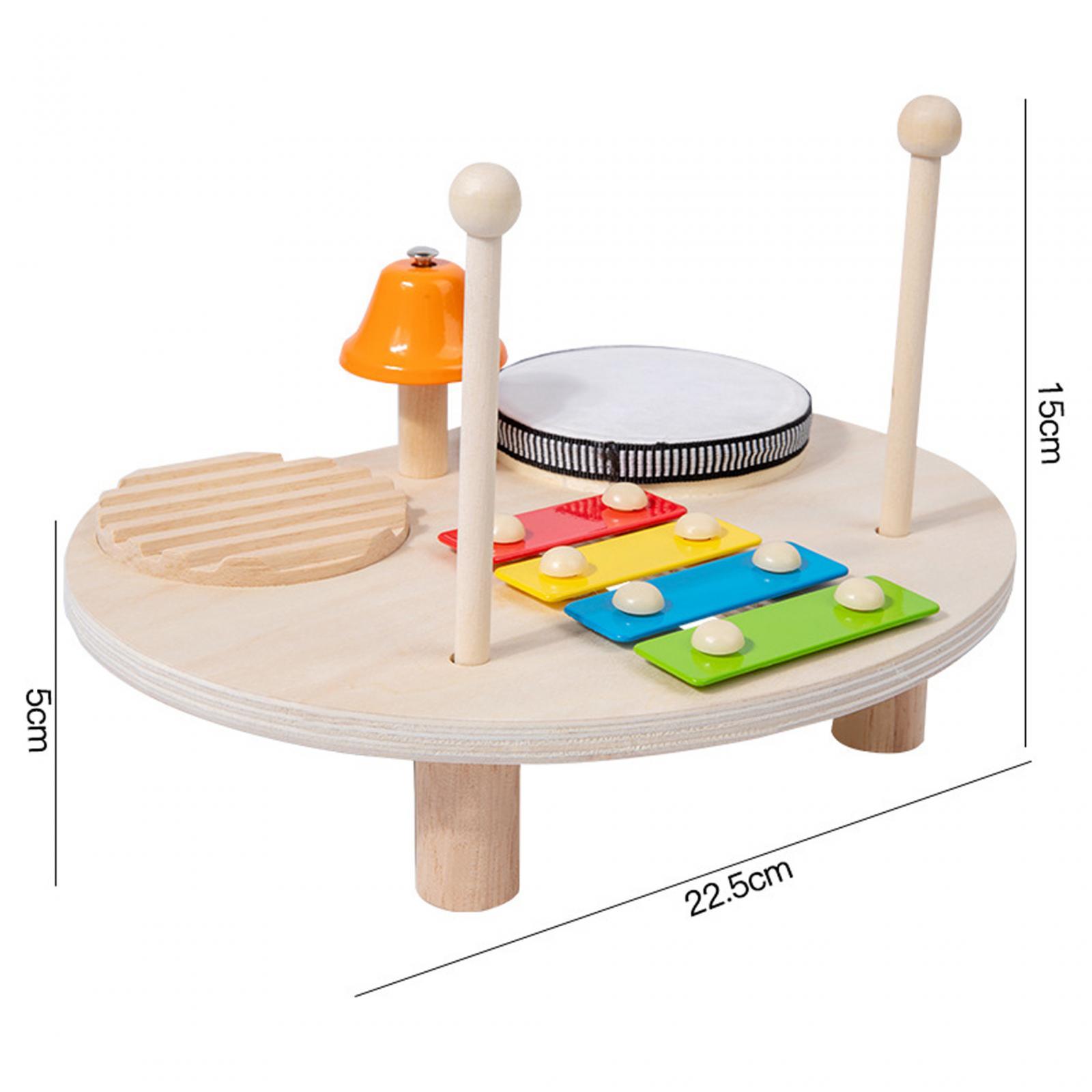ชุดเครื่องดนตรีเพอร์คัชชันสำหร - Kids Toys Xylophone บทวิจารณ์และราคา