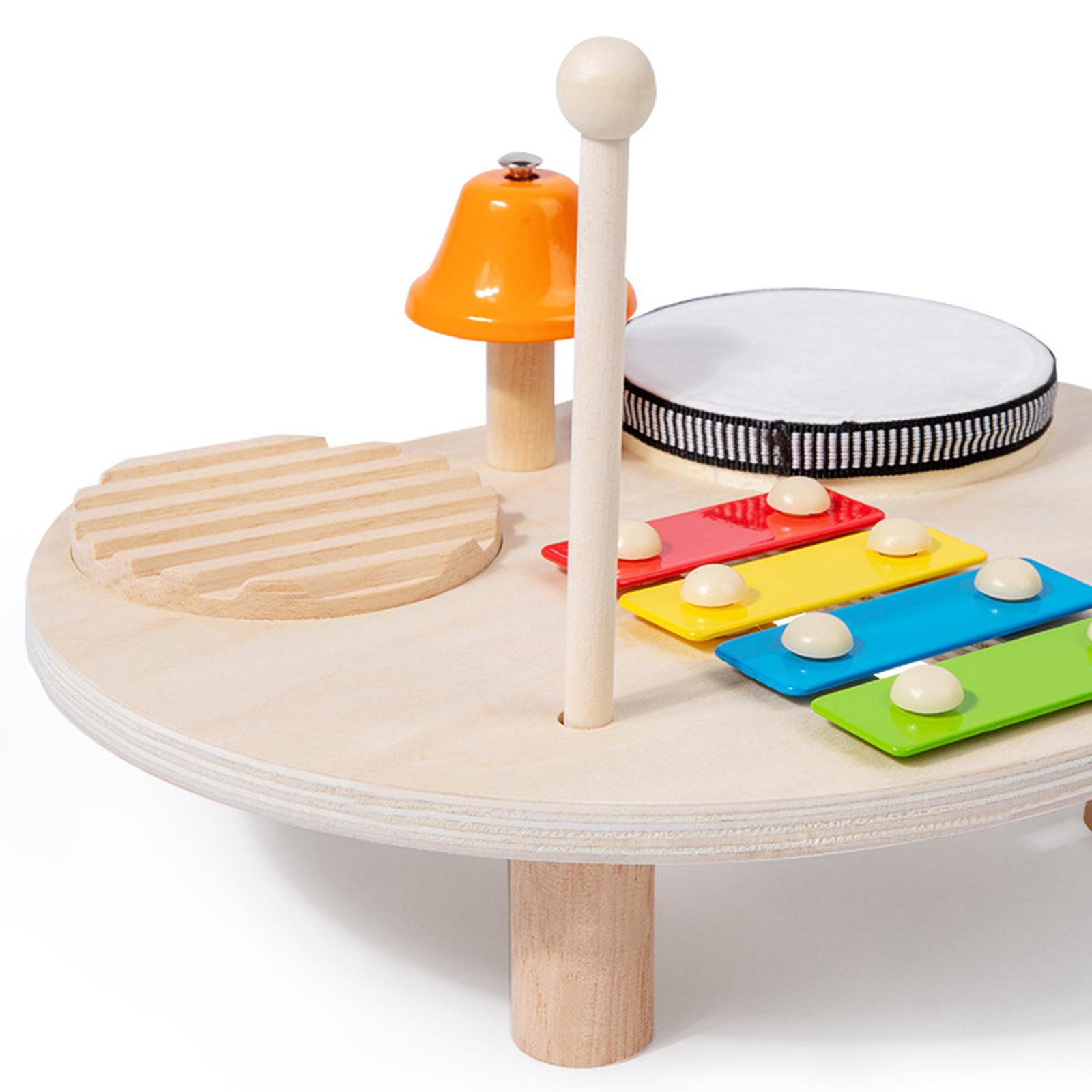 ชุดเครื่องดนตรีเพอร์คัชชันสำหร - Kids Toys Xylophone บทวิจารณ์และราคา