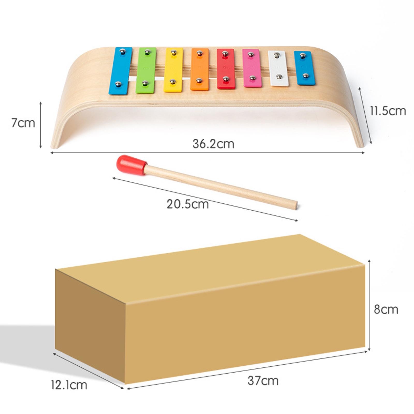 ไซโลโฟน 8 สเกล, เครื่องดนตรีเพ - Kids Toys Xylophone บทวิจารณ์และราคา