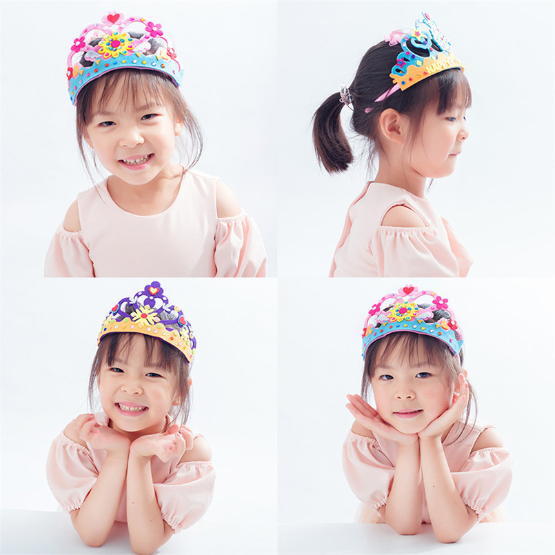 DIY หัตถกรรมของเล่นมงกุฎสร้างส - Kid Toys And Craft บทวิจารณ์และราคา