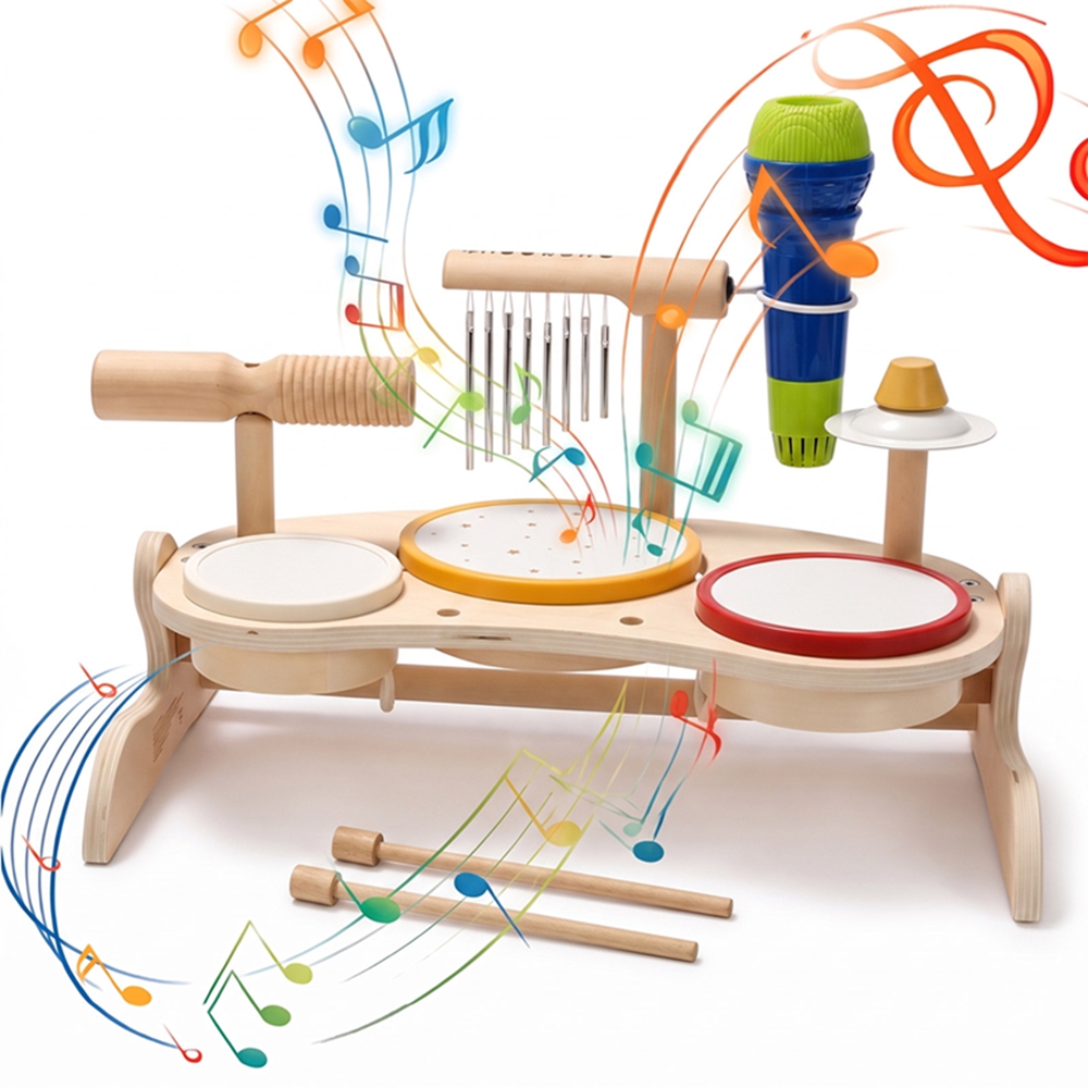 ชุดกลองไม้สำหรับเด็ก ของเล่นดน - Kids Toys Xylophone บทวิจารณ์และราคา