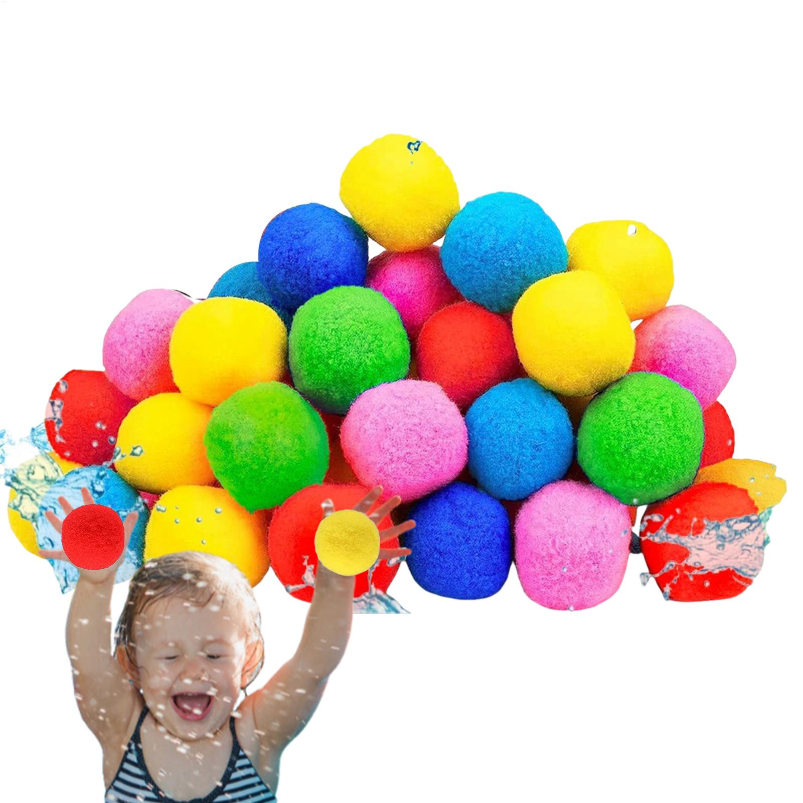 60 ชิ้น/ชุด ลูกบอลน้ำแบบใช้ซ้ำ - Water Balloon Set บทวิจารณ์และราคา