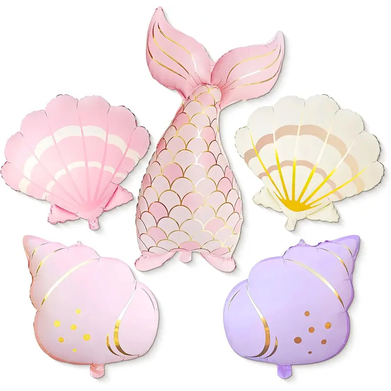 ชุดตกแต่งวันเกิดธีมนางเงือก 5  - Water Balloon Set บทวิจารณ์และราคา