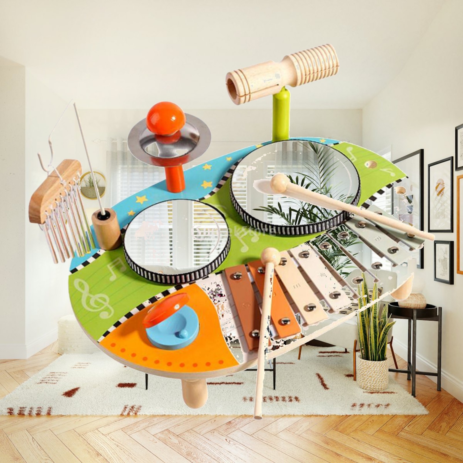 ชุดกลองไซโลโฟน ของเล่นเพื่อการ - Kids Toys Xylophone บทวิจารณ์และราคา