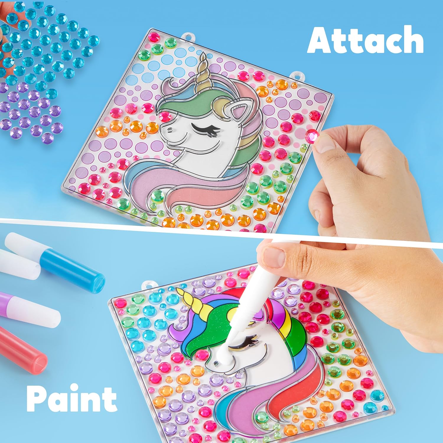 JOYFY ชุดศิลปะตกแต่งหน้าต่าง 4 - Kid Toys And Craft บทวิจารณ์และราคา