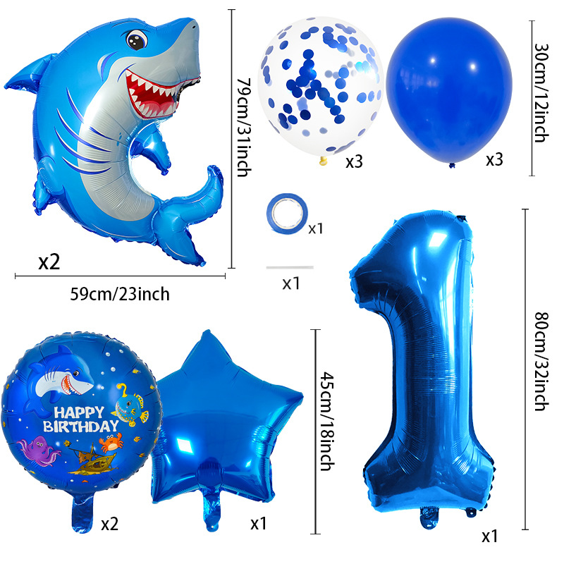 ชุดลูกโป่งตัวเลขธีมฉลาม 14 ชิ้ - Water Balloon Set บทวิจารณ์และราคา