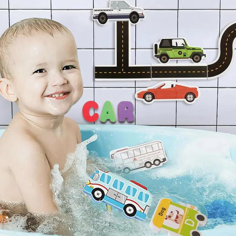 ของเล่นอาบน้ำเด็กโฟมลอย EVA ปร - Bath Letter Number Foam บทวิจารณ์และราคา