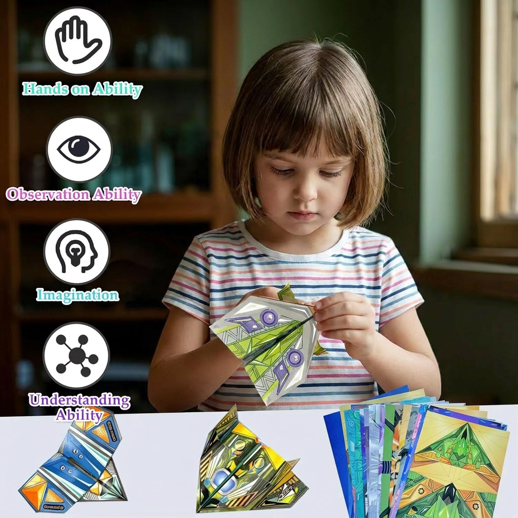 ชุดเครื่องบินกระดาษสำหรับเด็ก  - Kid Toys And Craft บทวิจารณ์และราคา