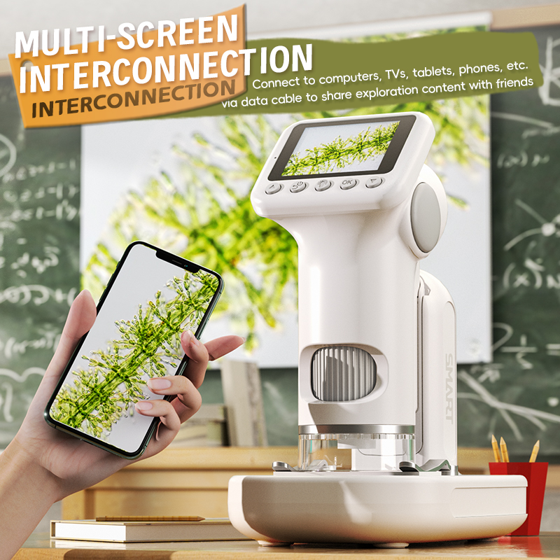 การทดลองวิทยาศาสตร์ชุดทนทาน HD - Microscope Kids Science บทวิจารณ์และราคา