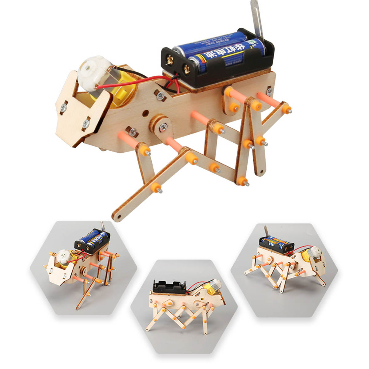 ชุดวัสดุงานประดิษฐ์หุ่นยนต์หกข - Kid Toys And Craft บทวิจารณ์และราคา