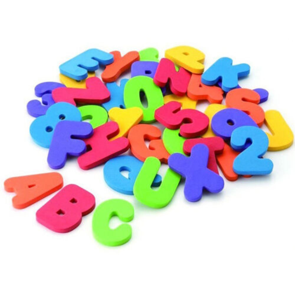 ชุดตัวอักษรและตัวเลขโฟมสำหรับอ - Bath Letter Number Foam บทวิจารณ์และราคา